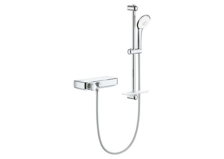 Термостат для душу з душовим набором Grohe Grohtherm SmartControl, 34721000