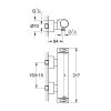 Смеситель-термостат для душа Grohe GROHTHERM 2000 NEW, 34469001