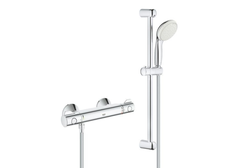 Термостат для душу Grohe Grohtherm 800 із душовим гарнітуром Tempesta New II, 34565001