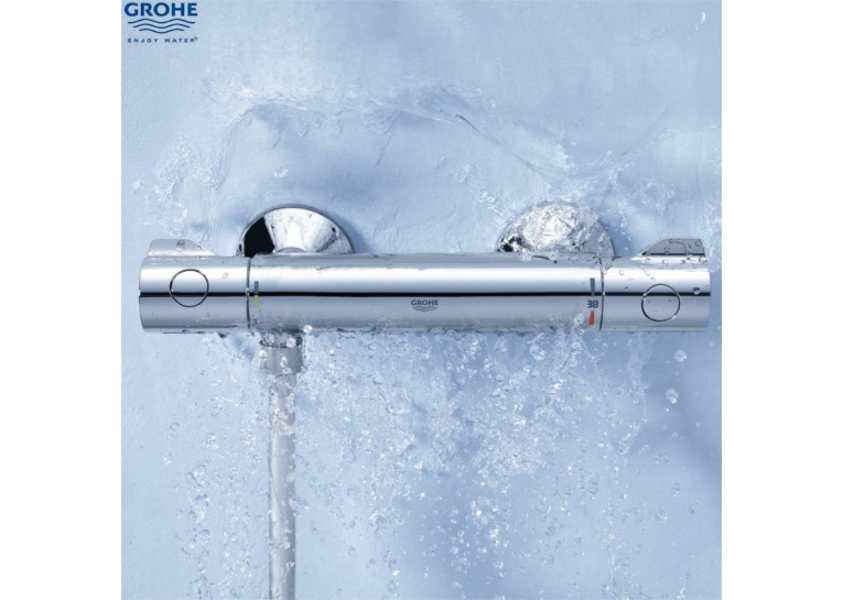Термостат для душу Grohe Grohtherm 800 із душовим гарнітуром Tempesta New II, 34565001