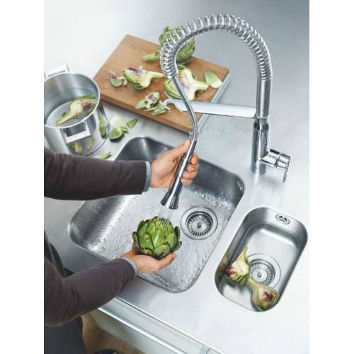 Смеситель для мойки Grohe K7 32950DC0 Сталь
