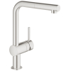 Змішувач одноважільний для миття, DN 15 Grohe MINTA, суперсталь (DC0)
