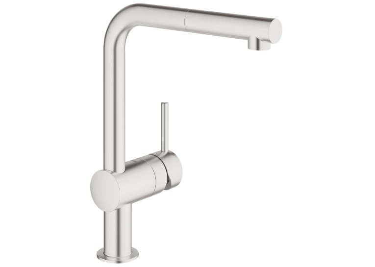 Змішувач одноважільний для миття, DN 15 Grohe MINTA, суперсталь (DC0)