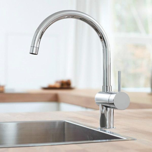 Змішувач для миття Grohe MINTA 32917DC0 Сталь (Товар на вітрині)