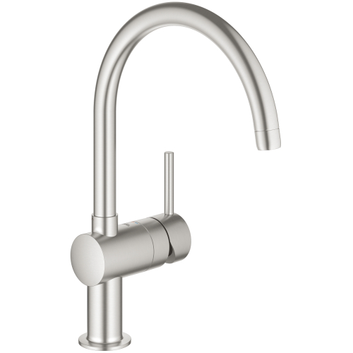 Змішувач для миття Grohe MINTA 32917DC0 Сталь (Товар на вітрині)