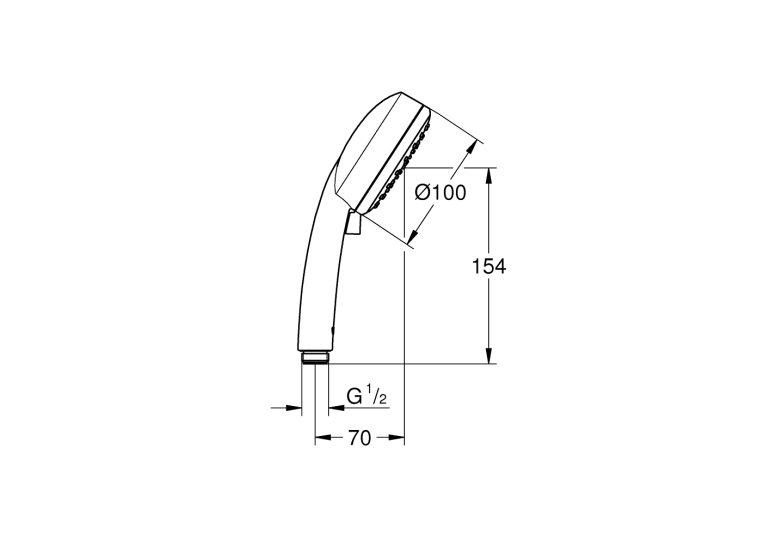 Ручний душ Grohe Tempesta Cosmopolitan 27571002