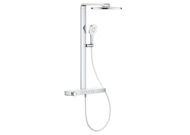 Душова система GROHE SPA Rainshower Aqua Pure з термостатом для настінного монтажу, хром (1016800000)