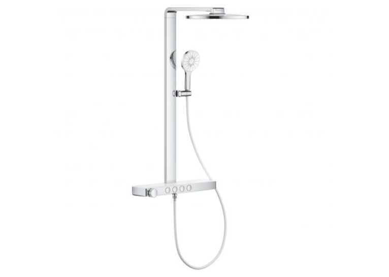 Душова система GROHE SPA Rainshower Aqua Pure з термостатом для настінного монтажу, хром (1016800000)