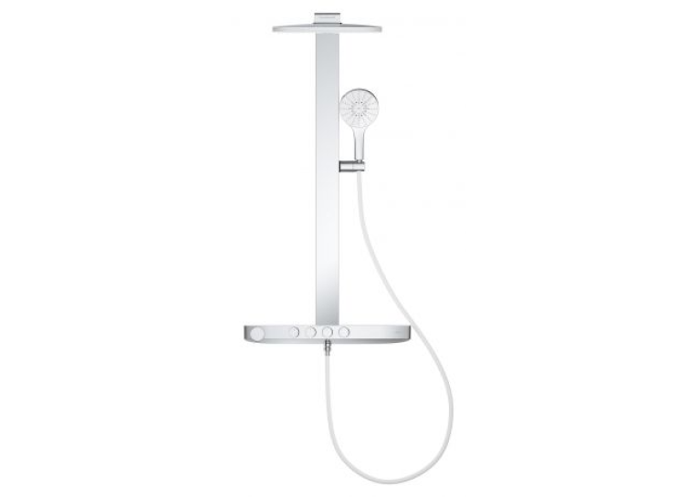 Душова система GROHE SPA Rainshower Aqua Pure з термостатом для настінного монтажу, хром (1016800000)