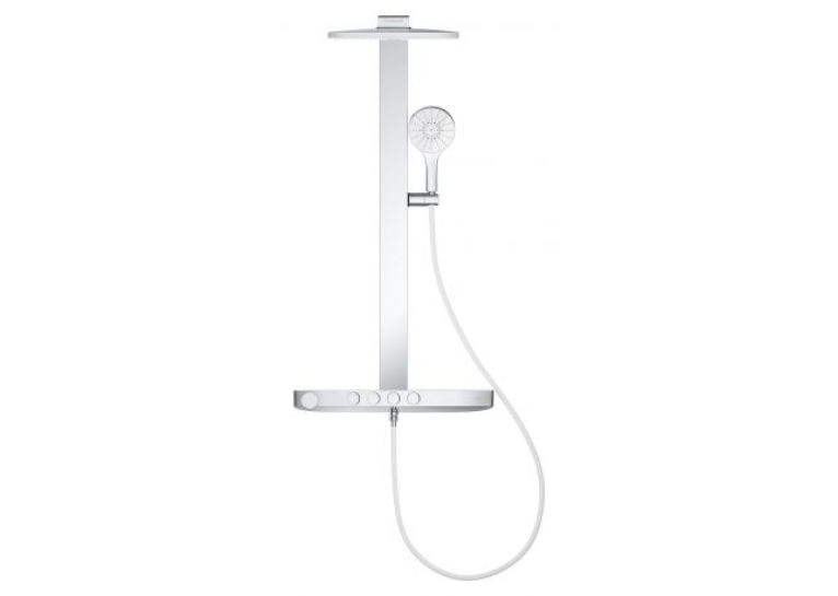 Душова система GROHE SPA Rainshower Aqua Pure з термостатом для настінного монтажу, хром (1016800000)