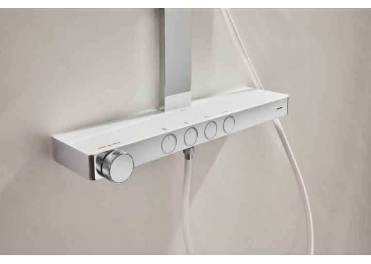 Душова система GROHE SPA Rainshower Aqua Pure з термостатом для настінного монтажу, хром (1016800000)