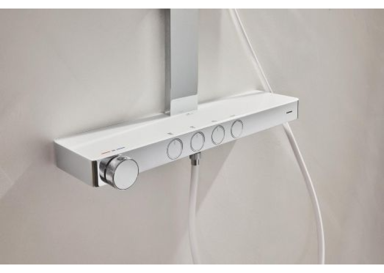Душова система GROHE SPA Rainshower Aqua Pure з термостатом для настінного монтажу, хром (1016800000)