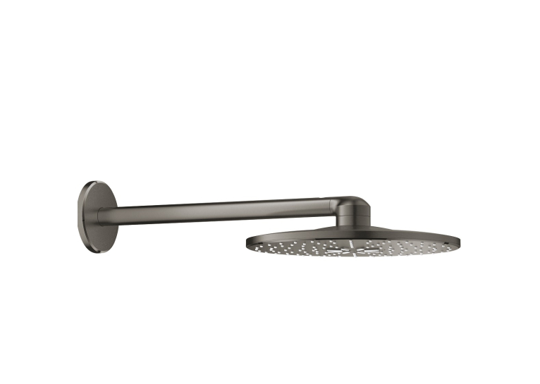 Верхний душ с душевым кронштейном 2 режима струи Grohe Rainshower 310 SmartActive 26475AL0 Графит матовый