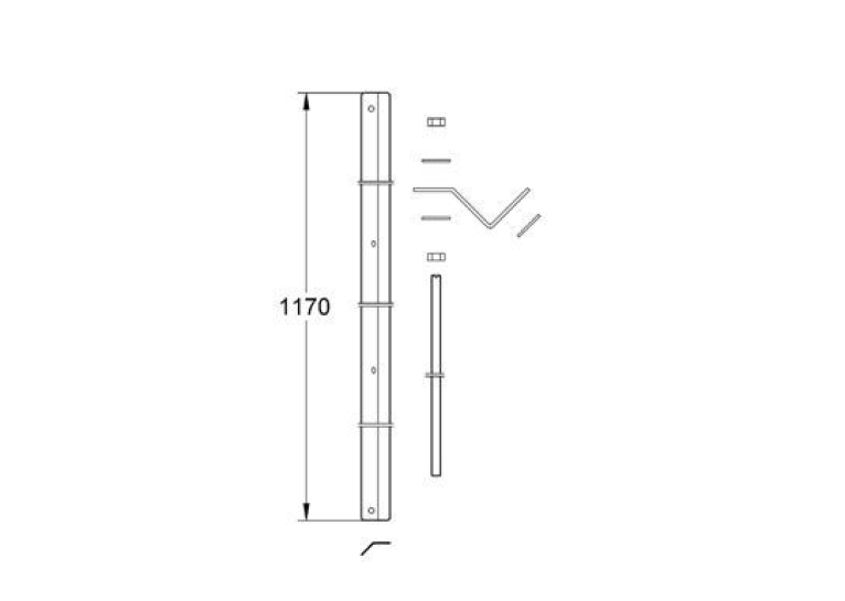 Комплект кутового монтажу Grohe RAPID SL 38562000