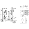 Инсталляционная система GROHE Rapid SL 4 в 1, 3884000S