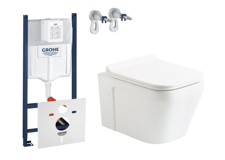 Комплект: Інсталяція Grohe Rapid SL 3в1 (3884000G) + Унітаз підвісний Devit UP (3020120) + Кришка S