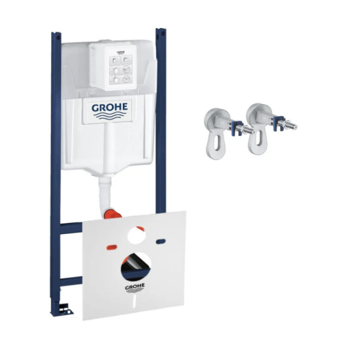 Комплект: Инсталляция Grohe SL 3в1 (3884000G) + Унитаз подвесной Simas Vignoni (VI18) + Крышка Soft-