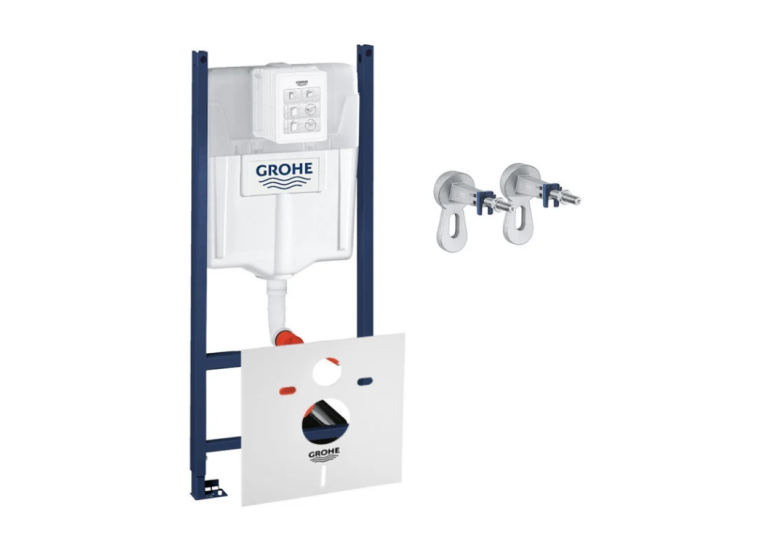 Комплект: Инсталляция Grohe SL 3в1 (3884000G) + Унитаз подвесной Simas Vignoni (VI18) + Крышка Soft-