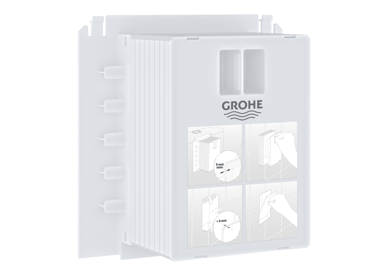 Ревізійний короб для кріплення малих панелей змиву Grohe, 40911000