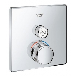 Внешняя часть смесителя на 1 выход GROHE GROHTHERM SMARTCONTROL, 29123000