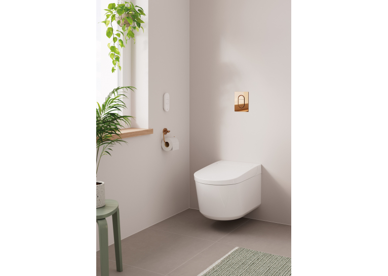 Унітаз-біде Grohe Sensia Pro безобідковий підвісний електронний, білий (36507SH0)