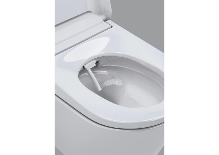 Комплект Grohe QuickFix Sensia 4-в-1: інсталяція Rapid SLX (39596000) з вбудованою розеткою + підвісний унітаз-біде Sensia (36507SH0) з комплектом шумоізоляції (37131000), 36509SH0