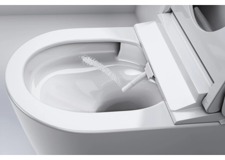 Комплект Grohe QuickFix Sensia 4-в-1: інсталяція Rapid SLX (39596000) з вбудованою розеткою + підвісний унітаз-біде Sensia (36507SH0) з комплектом шумоізоляції (37131000), 36509SH0