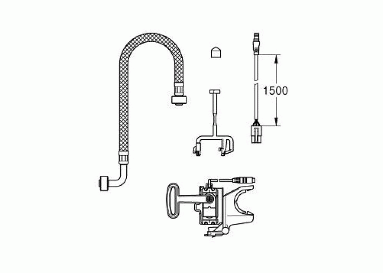 Комплект для автоматичного змиву Grohe Sensia Arena 46944000