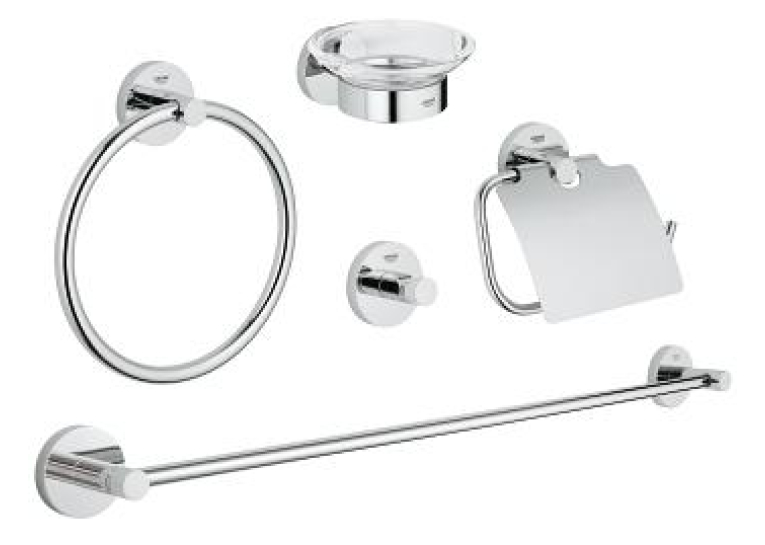 Набір аксесуарів Grohe Essentials 5в1, 40344001