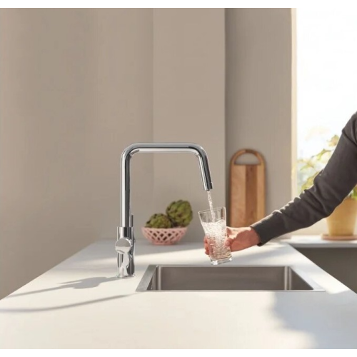 Змішувач для кухні Grohe Blue Pure Eurosmart 30583000 з можливістю підключення до фільтру