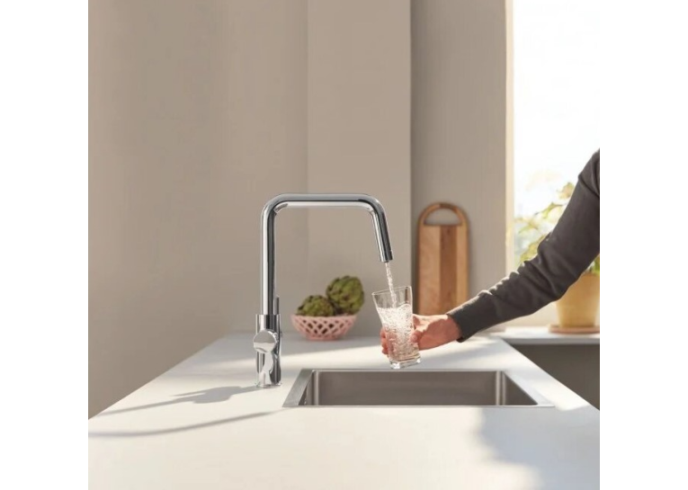 Змішувач для кухні Grohe Blue Pure Eurosmart 30583000 з можливістю підключення до фільтру