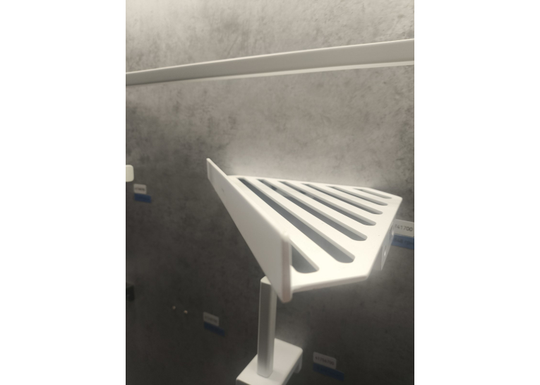 Кутова полиця Hansgrohe AddStoris 41741700, білий матовий (Пошкоджене пакування)