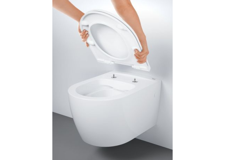 Унитаз подвесной Grohe Bau Ceramic настенного монтажа (103860SH00) с сиденьем Soft Close
