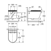 Унитаз подвесной Grohe Bau Ceramic настенного монтажа (103860SH00) с сиденьем Soft Close