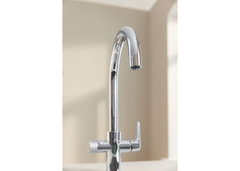 Змішувач для кухні Grohe Blue Pure BauCurve 30580000 з можливістю підключення до фільтру
