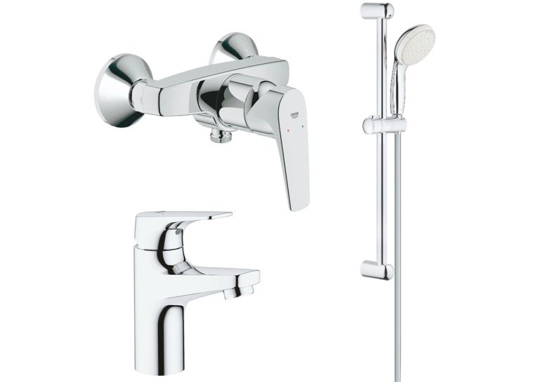 Комплект змішувачів для ванної кімнати Grohe BauFlow UA121630S1