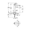 Смеситель однорычажный для раковины Grohe Eurosmart Cosmopolitan XL-Size 23921000