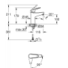 Змішувач для раковини Grohe EuroEco New 24266001