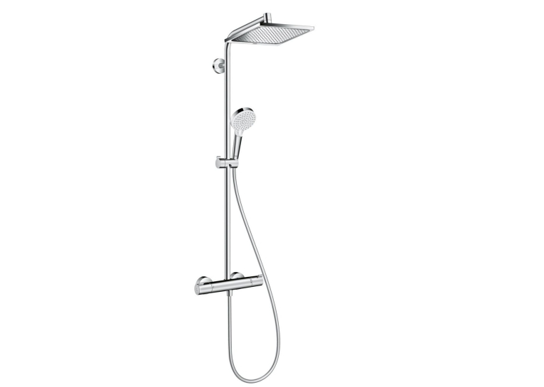  Душова система Hansgrohe Crometta E 240 1jet Showerpipe з термостатом 27271000