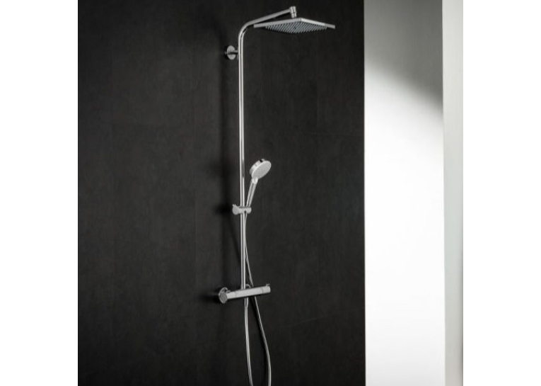  Душова система Hansgrohe Crometta E 240 1jet Showerpipe з термостатом 27271000
