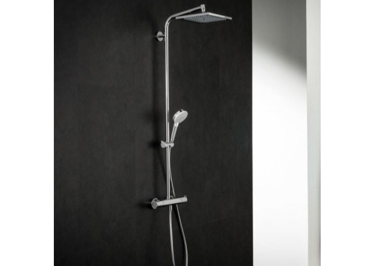  Душова система Hansgrohe Crometta E 240 1jet Showerpipe з термостатом 27271000
