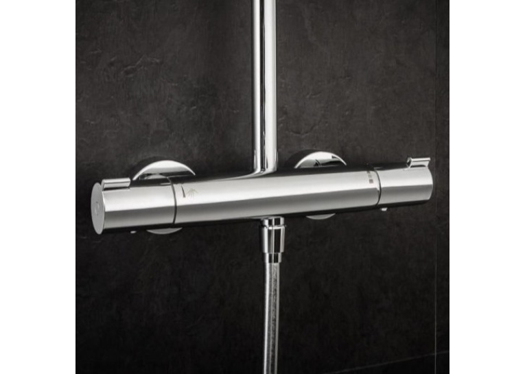  Душова система Hansgrohe Crometta E 240 1jet Showerpipe з термостатом 27271000