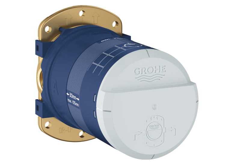 Комплект прихованого монтажу для ванни та душу Grohe Grohtherm SmartControl, 34864AL0 Графіт матовий