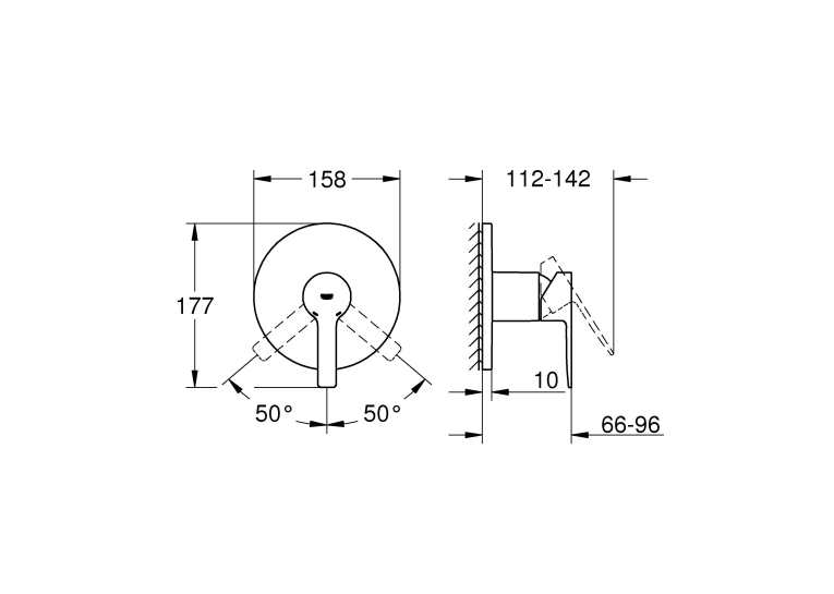 Смеситель для душа Grohe Lineare 24063001