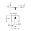 Кухонна мийка Grohe K200 31719SD0 Сталь