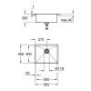 Кухонна мийка Grohe K700 31726SD0 Сталь