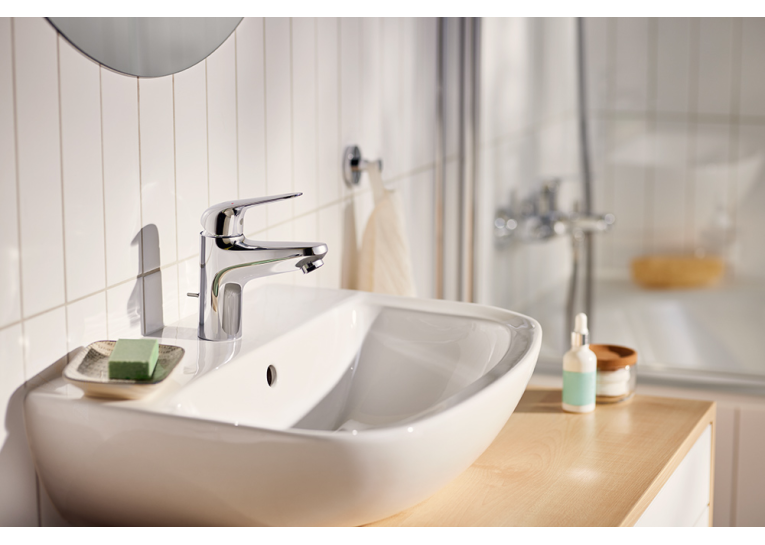 Одноважільний змішувач для раковини Grohe QuickFix Swift M-Size (24325001)