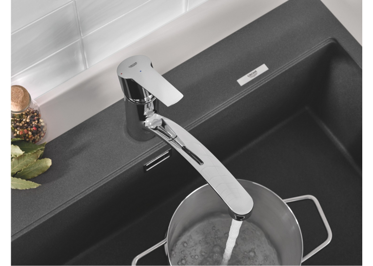 Комплект змішувачів для ванної кімнати і кухні Grohe QuickFix Start ColdStart UA202301KE