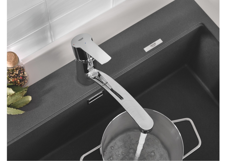 Комплект смесителей для ванной комнаты и кухни Grohe QuickFix Start ColdStart UA202301KE