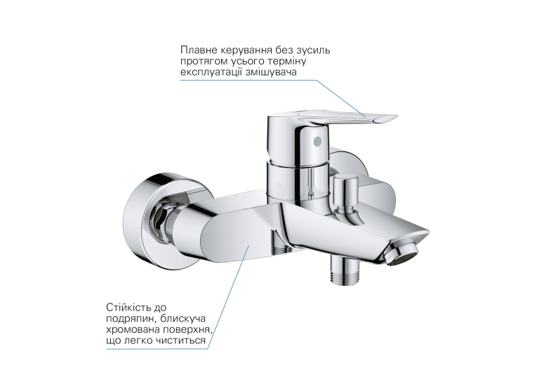 Комплект змішувачів для ванної кімнати Grohe QuickFix Start ColdStart UA202301ME